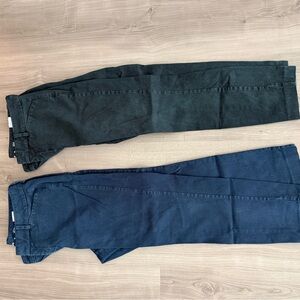 Old Navy High-Rise Pixie Pants in Black